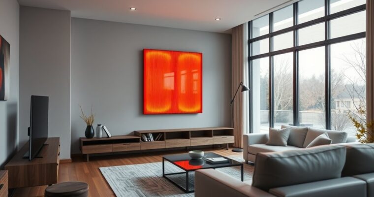 Milieuvriendelijke warmteoplossingen met infrarood panelen