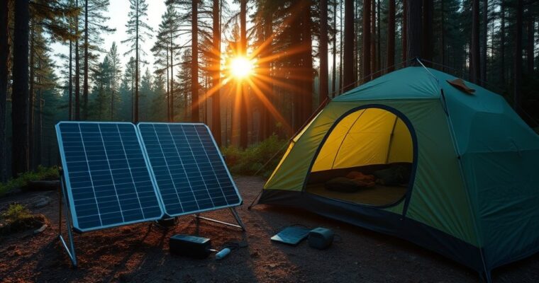 Slimme keuzes voor mobiele energie: zonnepanelen en powerbanks
